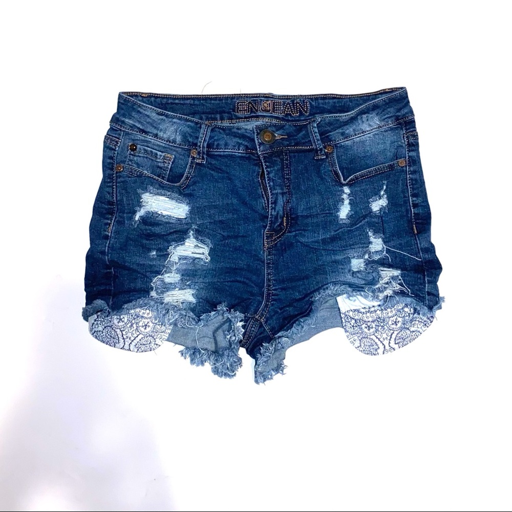 Olive Ole Denim Shorts